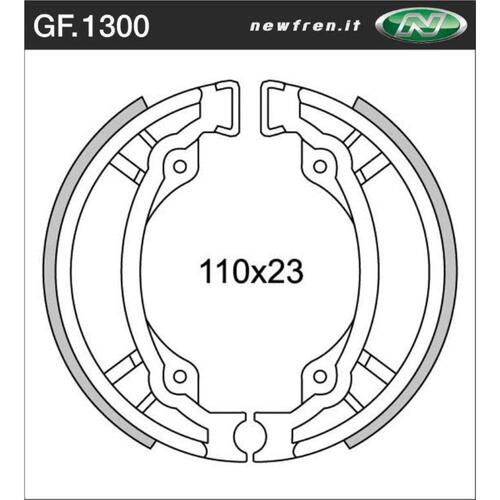 Rear Brake Pads for TGB 101R 125 2005 to 2007