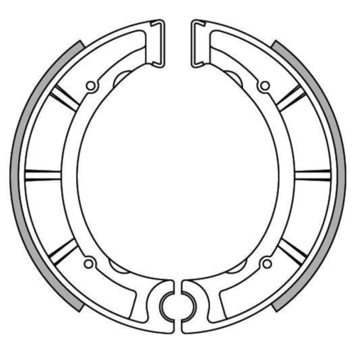 Newfren Front Brake Shoes Standard Line