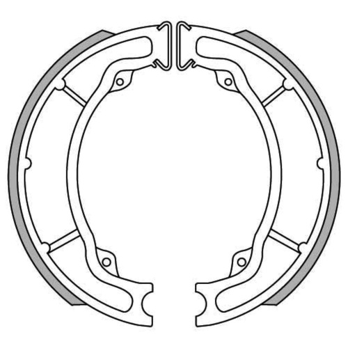 Rear Brake Pads for Bolwell PGO Sym 200 Le Grande 2004 to 2006