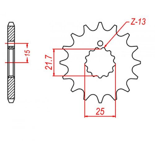 Front Sprocket 13T