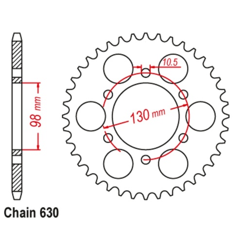 Standard Rear Sprocket 35T