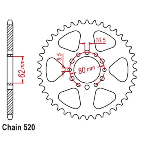 Standard Rear Sprocket 41T