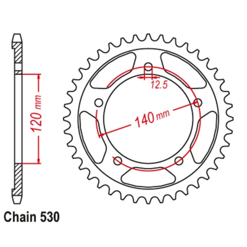 Rear Sprocket 41T