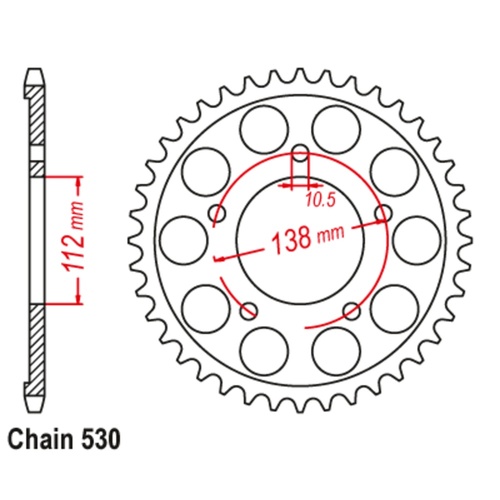 Rear Sprocket 48T