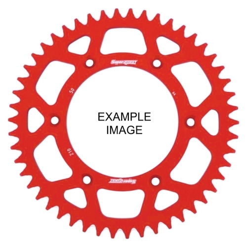 Red Rear Sprocket Lightweight Alloy - Standard Gearing 48 Tooth Red