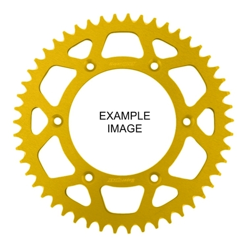 Gold Rear Sprocket Lightweight Alloy - Standard Gearing 50 Tooth Gold 520 PITCH
