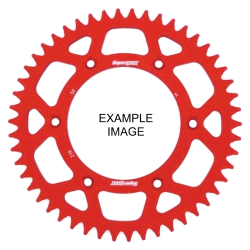 Red 52T Rear Sprocket Lightweight Alloy
