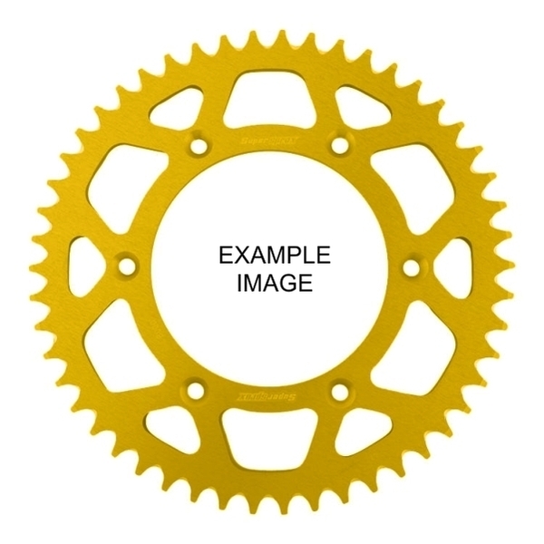 Gold Rear Sprocket Lightweight Alloy - Standard Gearing 49
