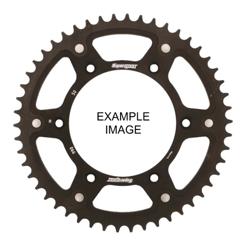 Black Alternative Pitch 520 43T Stealth Supersprox Black Sprocket