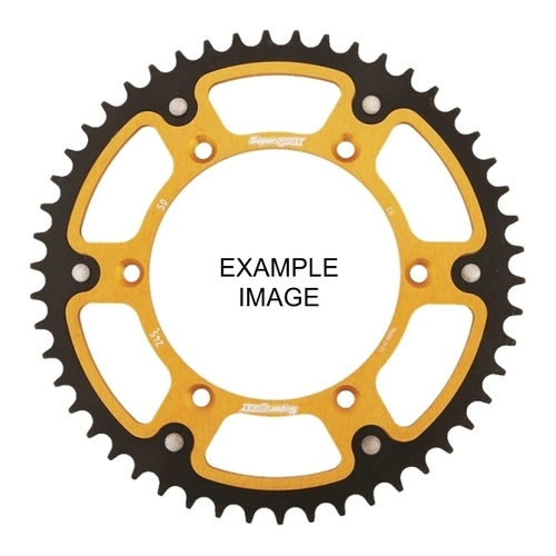 Gold Rear Sprocket Stealth Composite High Performance Alternate Pitch - Standard Gearing 42 Tooth 520 PITCH