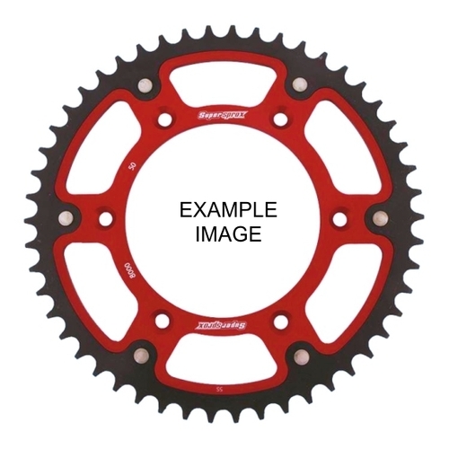 Red Rear Sprocket Stealth Composite High Performance - Standard Gearing 47 Tooth Red