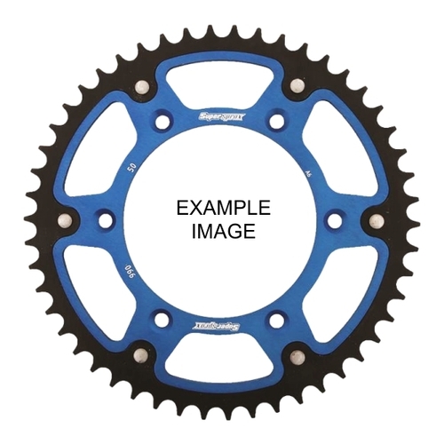 45T Supersprox Stealth Rear Sprocket Yamaha 525p (480)  Blue