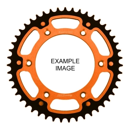 Orange Rear Sprocket Stealth Composite High Performance - Standard Gearing 52