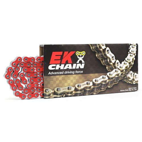 EK 520 QX-Ring Red Chain 120L for Yamaha WR400F 1998 to 2002