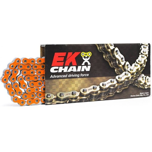 EK 525 NX-Ring Super H/Duty Orange Chain 124L for MV Agusta F3 800 2013