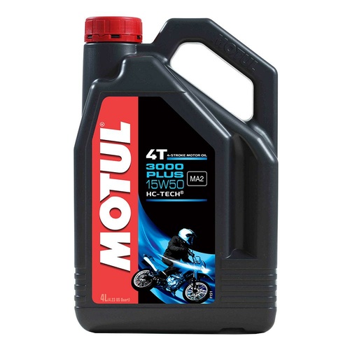 Motul 3000 Plus 15W50 4 Stroke Oil - 4L
