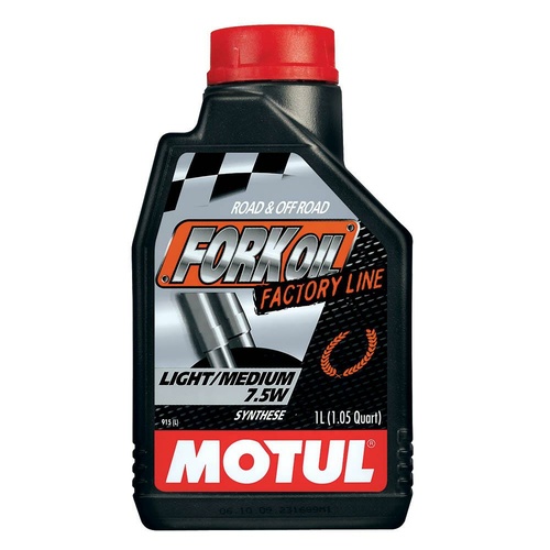 Motul Fork Oil Factory Line 7.5w Light/Med - 1L