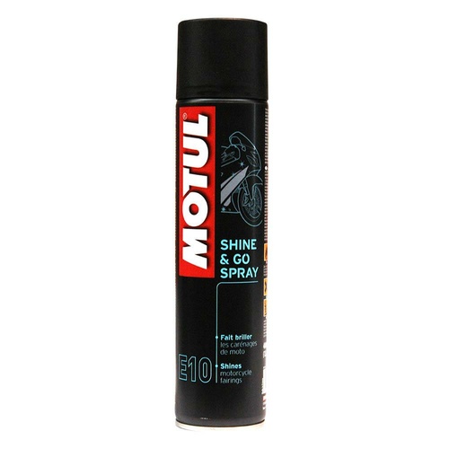 Motul E10 Shine & Go Silicone Clean Aerosol - 400ml
