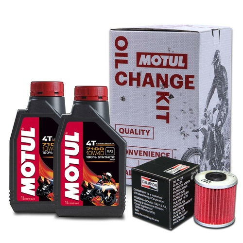 MOTUL RACE OIL CHANGE KIT - for Suzuki RM-Z250/450 04-18