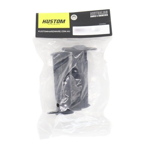 Kustom Hardware Grips Honda XR Style | Black | Half Waffle