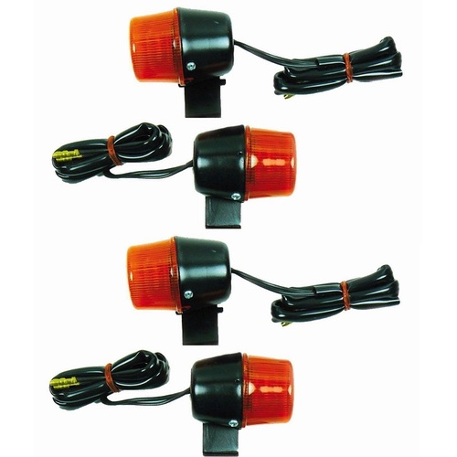 Extreme Blinker Kit | Yamaha TT Style | Round Set of 4