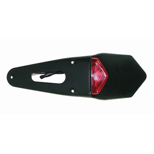 LED Tail Light | Red Lens | With Number Plate Light