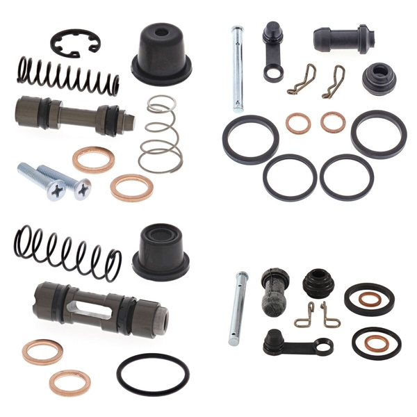 Front Rear Major Brake Rebuild Kit for KTM 380 EXC 2001-2002