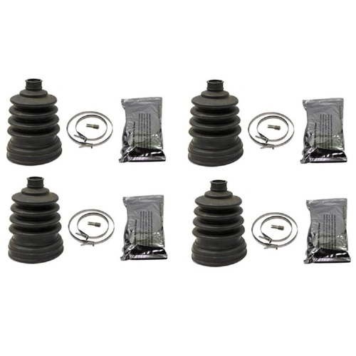ATV 4 Pack CV Boots Rear Inner And Outer