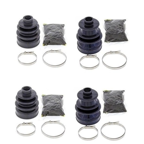 ATV 4 Pack CV Boots Rear Inner And Outer