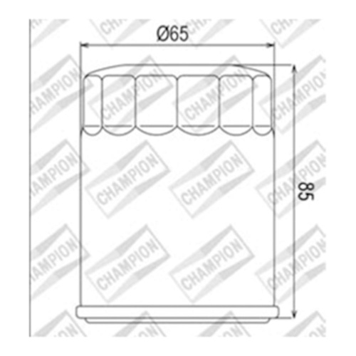 Champion Oil Filter for ARCTIC CAT TRV700 XT 2013