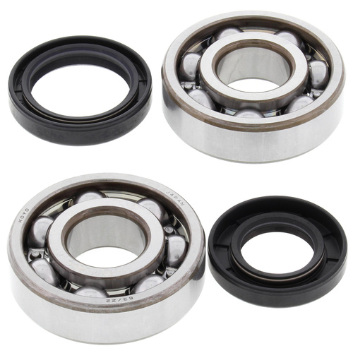 All Balls 24-1024 for Yamaha YZ125 YZ 125 1986-2000 Crankshaft Main Bearings MX