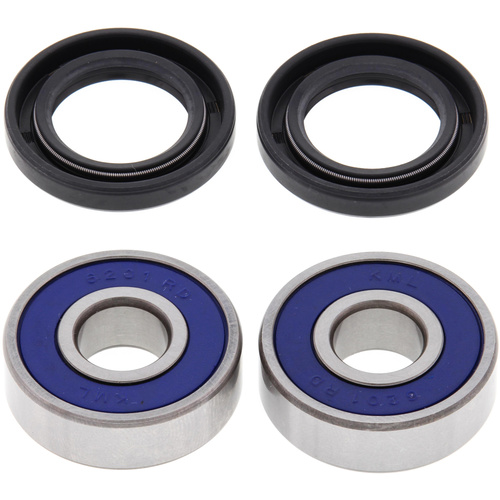 All Balls Front Wheel Bearing + Seals Kit for Yamaha YZ85 Small Wheel 2002 to 2018