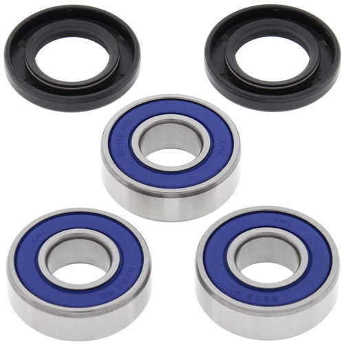 All Balls Rear Wheel Bearing + Seals Kit for Kawasaki KLX140 2008 to 2019