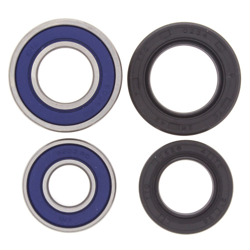 Front Wheel Bearing + Seals for Suzuki LT-230E 1987 - 1993