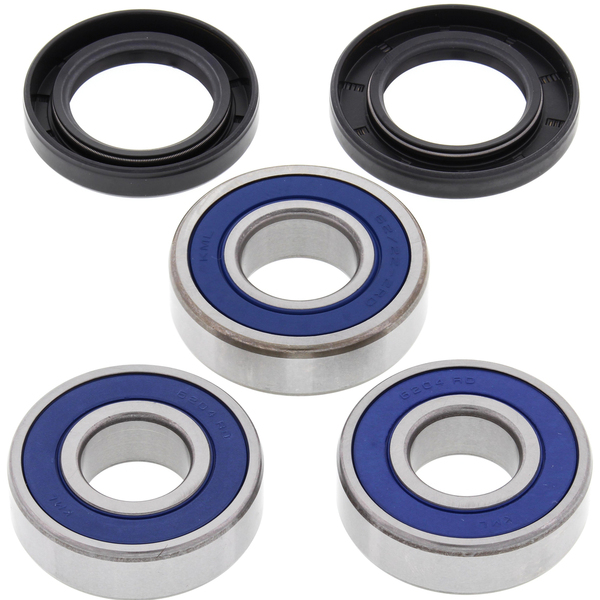 All Balls Rear Wheel Bearing and Seal Kit for 1999-2004 Honda VT750C CHAIN DRIVE