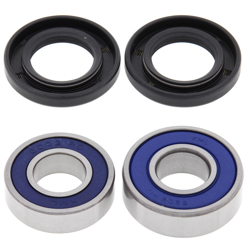 All Balls Rear Wheel Bearing + Seals Kit for Suzuki RM80 1990 to 2001