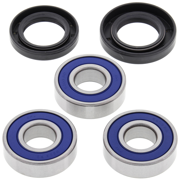 All Balls Rear Wheel Bearing and Seal Kit for 1989-2007 Yamaha TW200