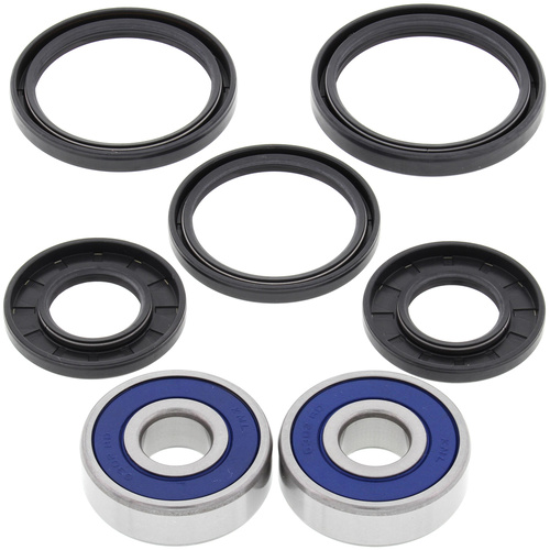 All Balls Front Wheel Bearings + Seals Kit for Kawasaki Z400 1977 1978