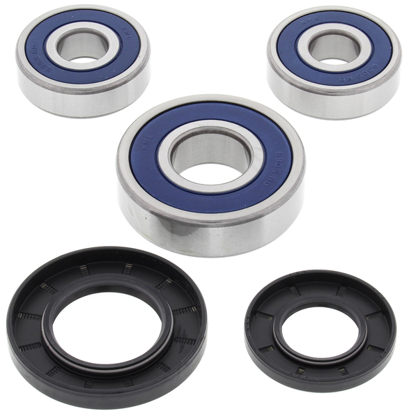 All Balls Rear Wheel Bearing and Seal Kit for 1989-2014 Suzuki GS500E
