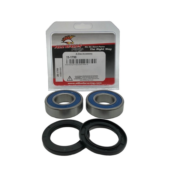 All Balls Front Wheel Bearing and Seal Kit for 2019-2020 Yamaha NIKEN (MXT850)