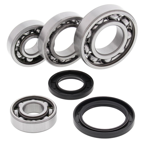 All Balls 25-2017 Rear Differential Bearing Kit for Kawasaki KLT160 KLT 160 1985