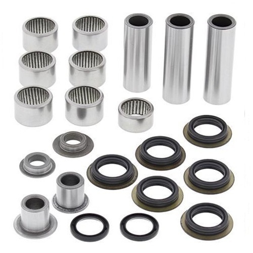 Shock Linkage + Lower Shock Bearing Kit for Kawasaki KX80 1998 1999 2000