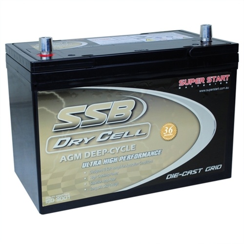 SSB Powersport Dry Fit High Performance Deep-Cycle Battery