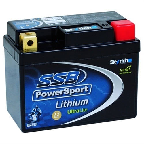 SSB PowerSport Ultralight Lithium Battery for Triumph 500 T90 1980 to 1983