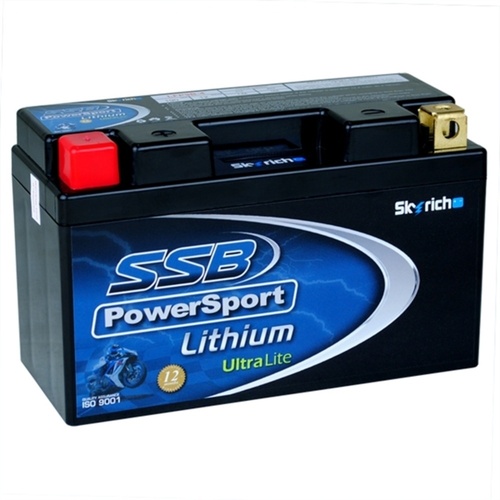 SSB PowerSport Ultralight Lithium Battery for Suzuki DR-Z400S 2005 to 2016