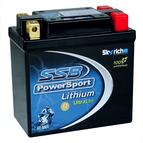 SSB PowerSport Ultralight Lithium Battery for Honda CBX250F 1985 to 1988