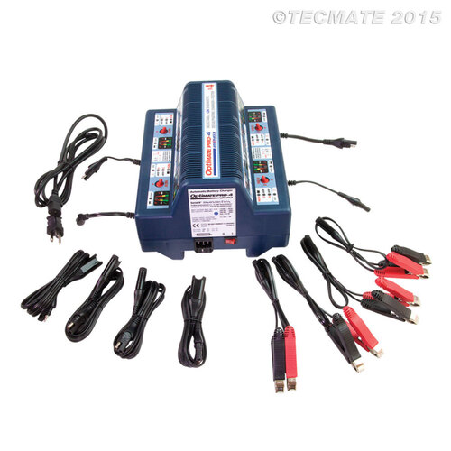 TecMate OptiMate PRO4 - Battery Charger (includes TA-13)