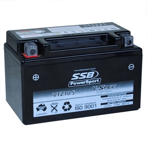 SSB 12V AGM 210 CCA Battery 2.9 Kg for Yamaha MT-09TRGT TRacer GT 2019 to 2020