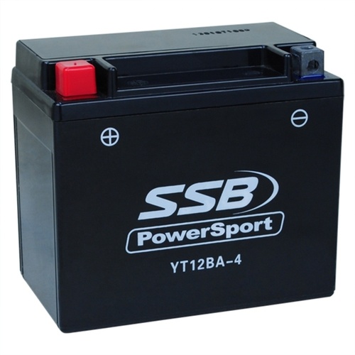SSB PowerSport Hi Performance AGM Battery (MBTX12U/YTX12-BS)
