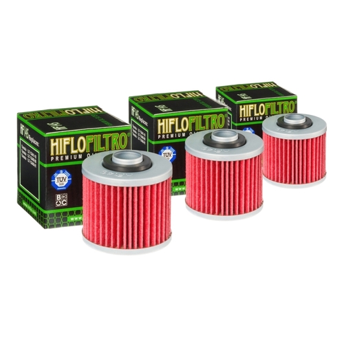 HiFlo Oil Filter 3 Pack for Yamaha XV535 Virago 1987 to 2002